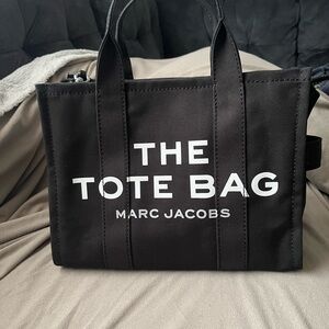 The Marc Jacob’s Tote Bag, Size medium, Black canvas